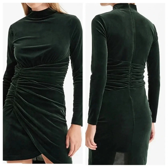 Express Velvet Dress - Picture 1 of 5